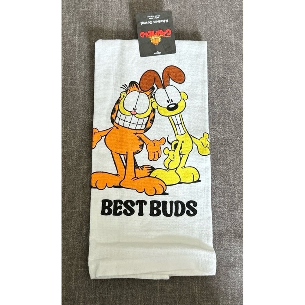 Nickelodeon Garfield and Odie Best Buds Kitchen Towel New